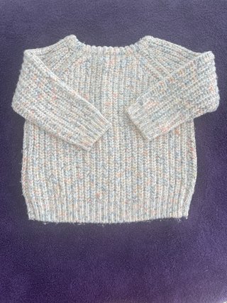 Jersey bebé tejido multicolor