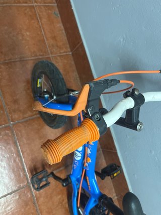 Bicicleta infantil azul DTB