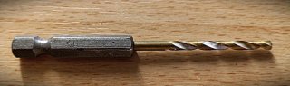 Broca Titanio 3.0 x 80mm