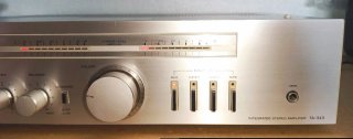 Amplificador Vintage Sony TA-343A Plata
