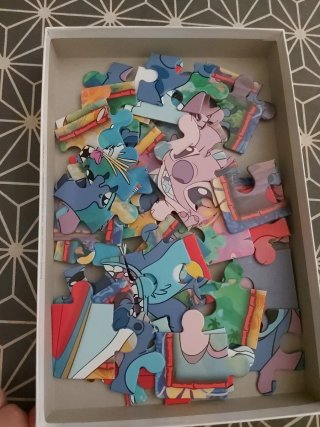 Puzzles Disney Stitch 2x20 piezas Clementoni