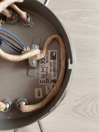 Lámpara de techo Brilliant Belis 6 luces