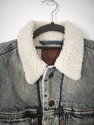 Levi’s Premium Ex-Boyfriend Sherpa Trucker Jacket