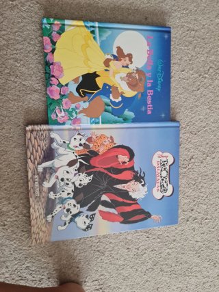 2 cuentos tapa dura Disney