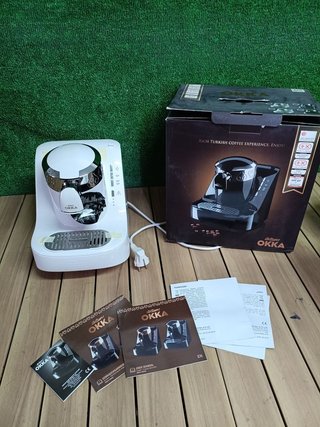 Máquinas De Café Arzum Ok002-W Cafetera turca, Blanca