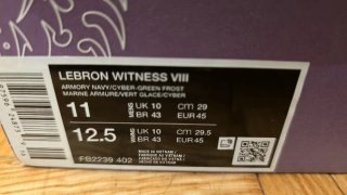Zapatillas Nike LeBron James Negras y Teal