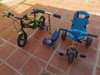 Bici, patinete y triciclo infantil
