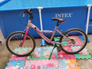 Bicicleta infantil morada