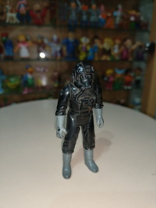 Antigua figura Pbp Imperial fighter pilot años 80