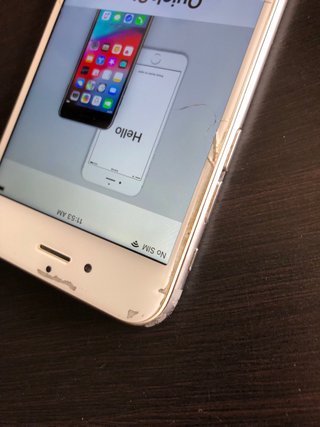 iPhone 6 Bianco/Oro