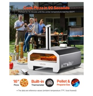 VEVOR Horno de Pizza