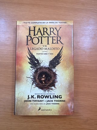 Harry Potter y el legado maldito Partes uno y dos