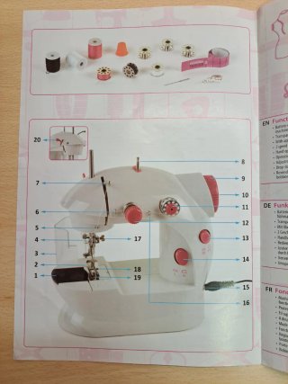 Fashion Passion Istruzioni macchina da cucire 7901