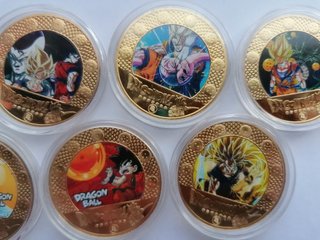 Monedas Coleccionables Dragon Ball
