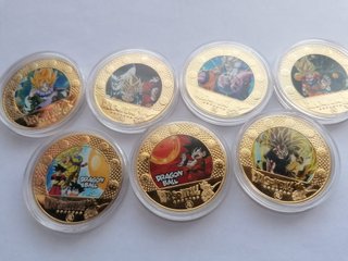 Monedas Coleccionables Dragon Ball