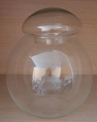 Bombonera de cristal