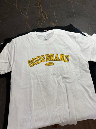 Camiseta 100% Algodón Deportiva