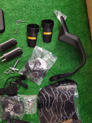 Lote Accesorios Moto Negro