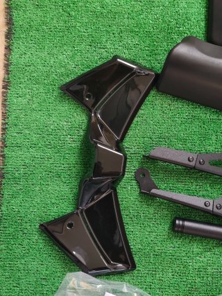 Lote Accesorios Moto Negro