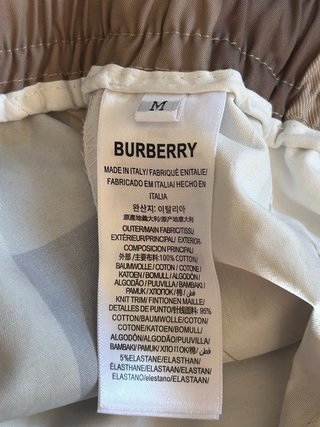 Pantaloncini Burberry Taglia M
