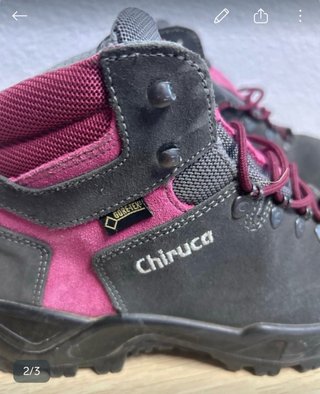 Bota Chiruca Gore-Tex Gris y Rosa