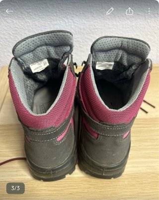 Bota Chiruca Gore-Tex Gris y Rosa