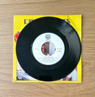 Vinilo Single Dire Straits - Lady Writer