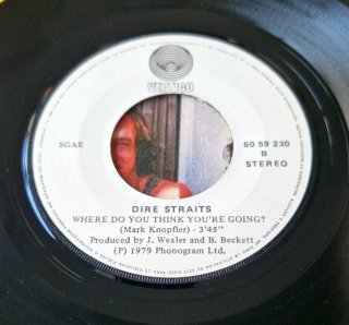 Vinilo Single Dire Straits - Lady Writer