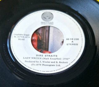 Vinilo Single Dire Straits - Lady Writer