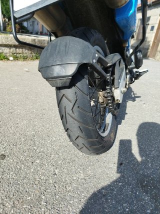 BMW F650GS Azul y Plata