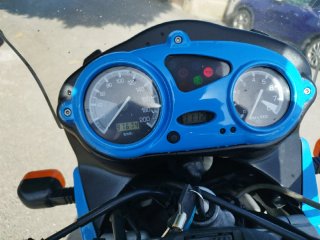 BMW F650GS Azul y Plata