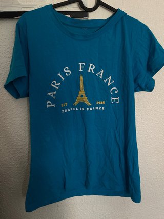 Camiseta París Francia Torre Eiffel
