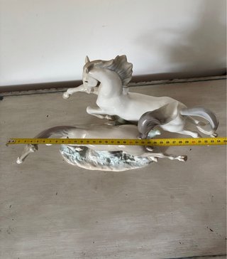 Figura Lladró Caballos a Galope