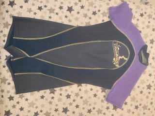 Neopreno Tribord mujer negro y morado