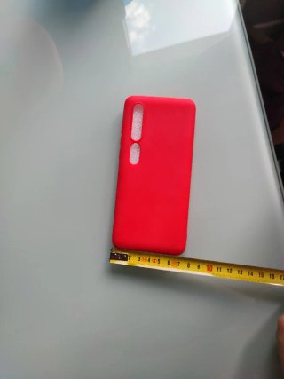 Funda Silicona roja Xiaomi mi 10