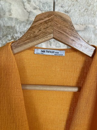 Top naranja zara
