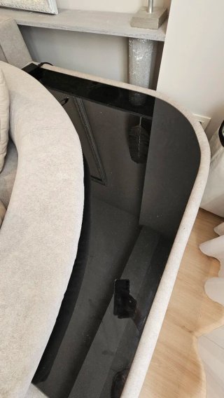 Sofá modular extra grande gris