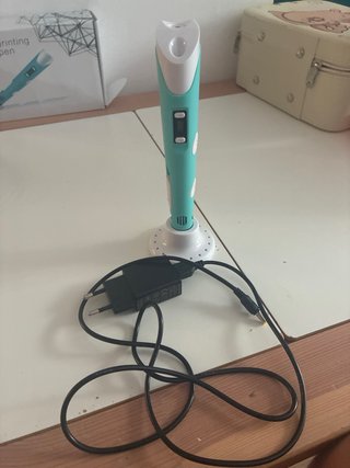 Lápiz 3D con filamentos y cargador