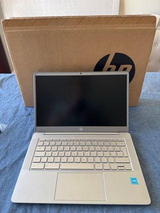 Chromebook HP 14 Plata Caja Original