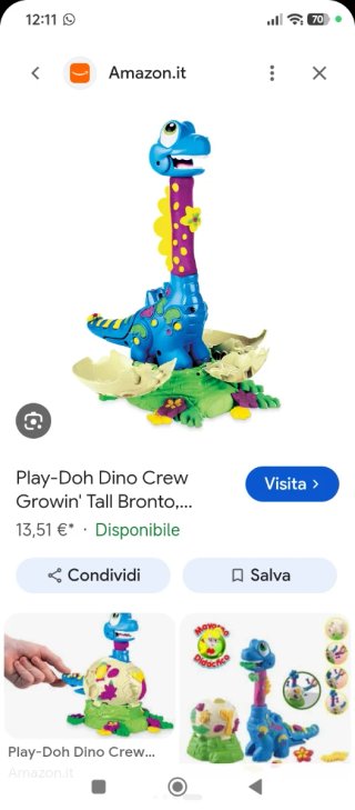 Play Doh Dino Creazioni Set