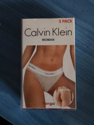 Calvin Klein Tangas Talla L (Pack 3)