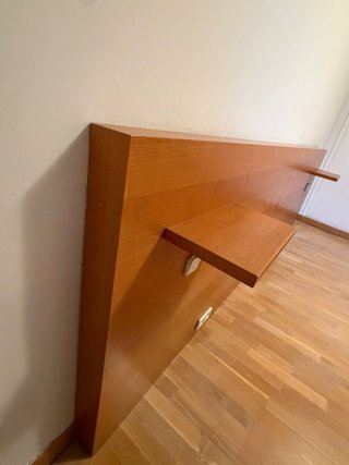 Cabecero cama matrimonio madera