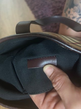 Borsa Burberry Beige/Marrone