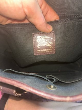 Borsa Burberry Beige/Marrone
