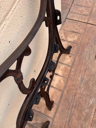 Patas de Forja para Banco de Jardín Antiguas