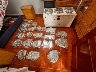 Moldes para tartas de metal