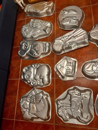 Moldes para tartas de metal