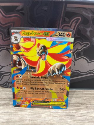 Carta Pokémon Mega-Pyroar EX 340 PS