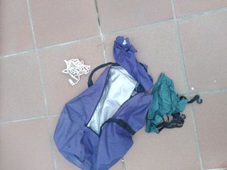 Dues tendes de càmping per estiu