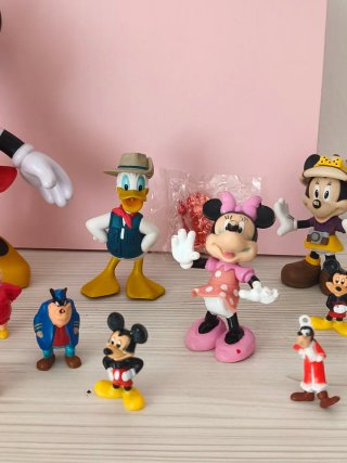 Lote Muñecos Disney Minnie y Amigos